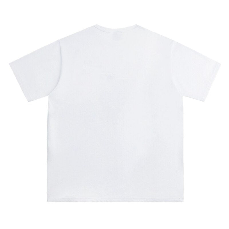 Lil Uzi Vert Cartoon Print Oversized Short-Sleeved Graphic Tee
